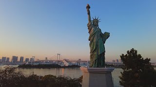 Odaiba Sunset Walk  Tokyo Walking Tour Nov 2023 [upl. by Shah]