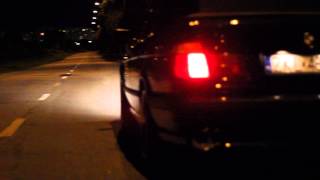 BMW E34 540i exhaust sound [upl. by Duj]