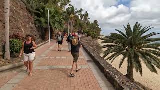 Fuerteventura cycling Morro Jable promenade 4K [upl. by Haraz]