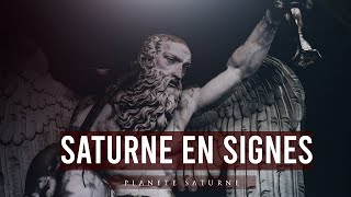 Saturne dans les 12 signes du zodiaque quelle est notre bagage karmique De la Vierge au Poissons [upl. by Oneida]