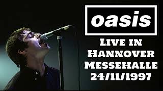 Oasis  Live in Hannover Messehalle 24111997 [upl. by Aseneg]