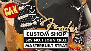 Fender Custom Shop SRV quotNumber 1quot John Cruz Masterbuilt Stratocaster [upl. by Glavin]