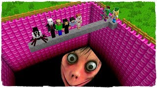 🤘 ¡NO TE QUEDES EN LA PISCINA DE MOMO EN MINECRAFT JUICIO A LOS CREEPYPASTAS [upl. by Inahpit]