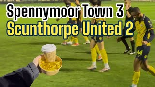 Spennymoor Town 32 Scunthorpe United [upl. by Annehsat674]