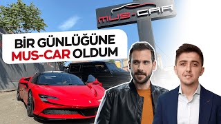 Bir günlüğüne MusCar oldum Meşhur storyleri nasıl çekiyor [upl. by Annaig]