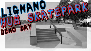 HOW TO HUB SKATEPARK LIGNANO  JACOPO CAROZZI  DEMO DAY with SAMURAI TEAM [upl. by Canning825]