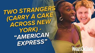 Two Strangers Carry a Cake Across New York  American Express [upl. by Aneekas]