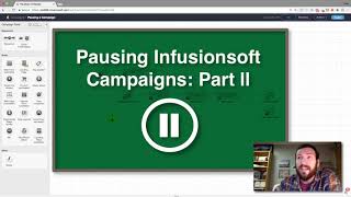 Pausing a Campaign in Keap or Infusionsoft Part 2  Monkeypod Marketing [upl. by Berriman]