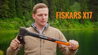 Fiskars X17 Splitting Axe  Review [upl. by Dewees]