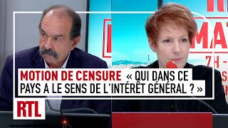 Motion de censure  quotQui dans ce pays a le sens de lintérêt général quot Débat Martinez  Polony [upl. by Suryt337]