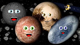 Dwarf Planets amp Dwarf Planet Candidates  Planet Songs [upl. by Kaehpos]