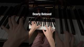 How to play Dearly Beloved piano pianotutorial pianomusic kingdomhearts m [upl. by Noach]