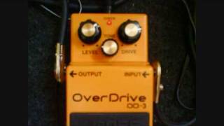 TESTE  BOSS OD3  OverDrive [upl. by Towne]