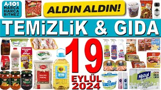 A101 KAHVALTILIK VE TEMİZLİK ÜRÜNLERİ BU HAFTA  A101 19 EYLÜL 2024 BAKKALİYE KATALOĞU A101 İNDİRİM [upl. by Walrath503]