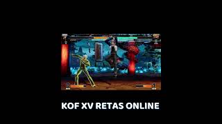 ROCK IS AWESOME kof xv gaming fightinggames retas online [upl. by Callum]