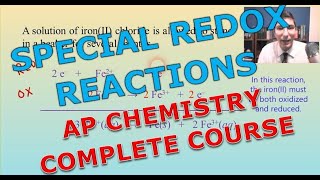 Disproportionation Reactions  AP Chemistry Complete Course  Lesson 131 [upl. by Artsa560]