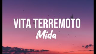 MIDA VITA TERREMOTO TESTOLYRICS [upl. by Eneloj]