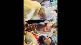 Alhaj Sajid qadri with huzoor Mannani Miya Sahab Qibla Baghdad Sharif me masha allah❣️mannanimiya [upl. by Aerdnad]