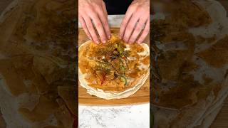 Crispy Wrap Recipe  Labneh Pita Sandwich You’ll Love [upl. by Sayer422]