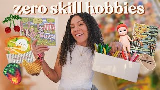 15 Beginner Cozy Hobbies  zero skills required to jump in [upl. by Etteve776]