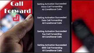 Call Forward on iPhone Conditional amp Unconditional Call Forwarding [upl. by Esille]