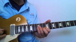 Guitar Lesson  Dont Stop Me Now Solo Queen Note for Note [upl. by Burk]