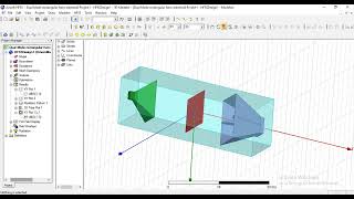 Material Characterization Using Two Horn Antenna Dielectric Properties Performance Analysis HFSS [upl. by Voltmer]