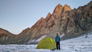 Surviving a Glacier night 🥶  Brahm Sakli expedition  kashmir mountains explore [upl. by Deraj]