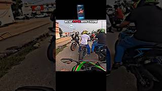 Bike rider 🤯 the uk 07 rider  kawasaki ninja h2r  Zx10r  js flims wheelie rider shorts [upl. by Anitra]