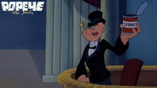 Popeyes Premiere 1949 Famous Studios Popeye Cartoon Short Film  Review [upl. by Elletnuahc]