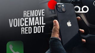 How to Remove iPhone Voicemail Red Dot tutorial [upl. by Burack209]