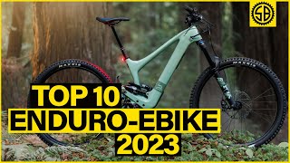 2023 Best 10 Electric Mountain eBikes  TOP 10 Enduro EMTB Buyers Guide [upl. by Yraht]