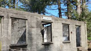 Abandoned haunted Battery Clark ruins military base at Fort Stevens OR ghosttownhunter72 [upl. by Arhsub]