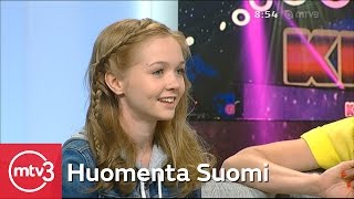 Haastattelussa KIDSingvoittaja Jenni Jaakkola  Huomenta Suomi  MTV3 [upl. by Soloman117]