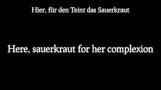 Elisabeth 2006  Unsre Kaisrin soll sich wiegenOur Empress Shall Weigh Herself Lyrics EngGer [upl. by Otxis]