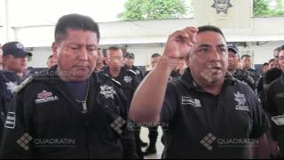 Insurrección de policías de Tapachula por robo de dinero de programas de seguridad [upl. by Kcire]