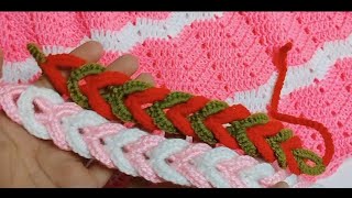 Crochet easy head band for baby girl  crochet hairband in hindi  crochet tutorial [upl. by Eelrahc]