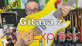 Zamówiłem gitarę na Aliexpress na wzór sygnatury Toma Delonga z Blink 182 [upl. by Ednyl]