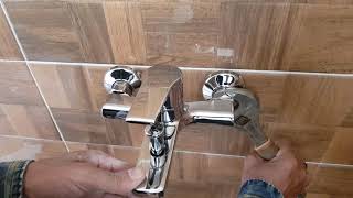 Brand New Shower Mixer Install in Bathroom।Fitting a Thermostatic Mixer Shower।Fitting Mixer Shower [upl. by Ralf]