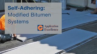 Installing SelfAdhering Modified Bitumen System Garland Roofing [upl. by Kolodgie]