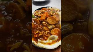 Japanese Sizzling Hot Plate Tofu with Egg  food foodie streetfood hotplate tofu [upl. by Ahsieki]