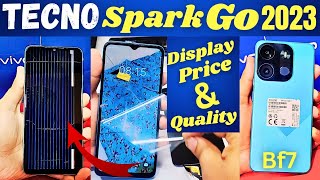 Tecno Spark Go 2023 Screen Replacement  Tecno BF7 Lcd Replacement How To Replace Broken Phone Lcd [upl. by Renaldo]