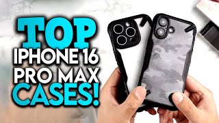 Best iPhone 16 Pro Max CASES Clear  Spigen  Drop Protection [upl. by Rehprotsirhc]