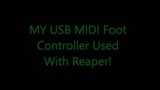 Teensy 32 USB MIDI Foot Controller  Arduino [upl. by Talbert945]