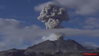 Sabancaya Volcano Peru  Worlds Highest Erupting Volcano in 21st Century [upl. by Yereffej]