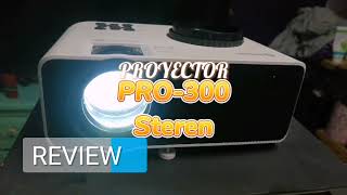 PROYECTOR PRO300 Steren quotRESOLVIENDO DUDASquot Review 2 [upl. by Suilenrac]