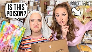 KAREN FINDS OUT SHES BEEN ON YOUTUBE amp OPENS FAN MAIL FOR THE FIRST TIME 😱📦🫣 [upl. by Rama]