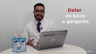 ¿Cómo combatir el dolor en boca o garganta [upl. by Ahseekan867]