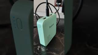 Charging Yoobao 6024Q 10000mAh 225W 3Port Fast Charging Power Bank External Battery short [upl. by Jaquiss]