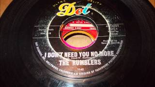 The Rumblers  I dont need you no more [upl. by Eiramyma150]